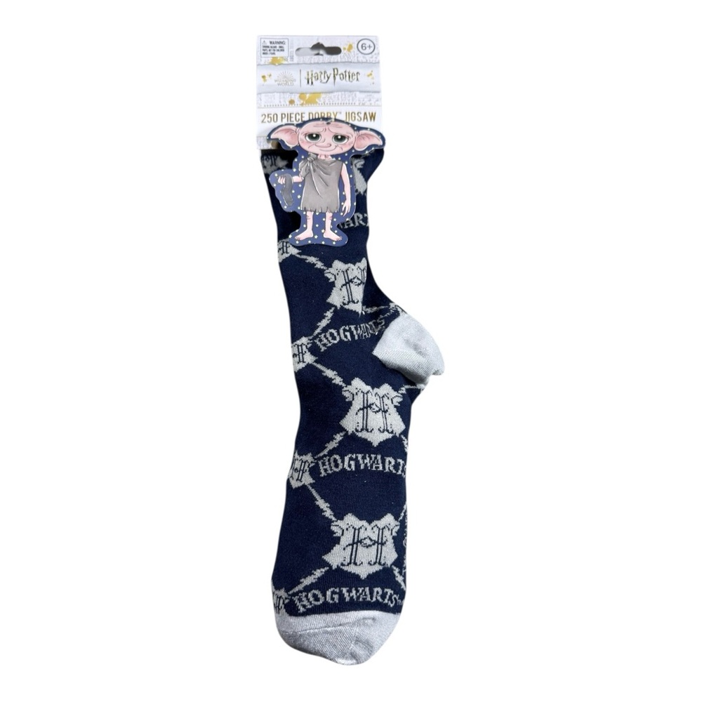 Harry Potter 250-Piece Dobby Jigsaw‎ Puzzle with Hogwarts Socks – Paladone